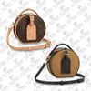 M68276 M44699 Boite Chapeau Mini Crossbody Torka na ramię torebki Kobiet moda luksusowy projektantka Messenger Bag Wysoka jakość najlepszej torebki 5A Szybka dostawa