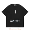 Designer modekläder Mens Tees Tshirt Trapstar Street Br Barbed Wire Aow Summer Loose Casual Men's Women's Short Sleeve T-shirt