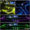 Luci decorative Strisce Led Interni auto Neon Rgb Striscia 4/5/6 In 1 Bluetooth App Controllo Atmosfera ambientale Lampada cruscotto Goccia Del Dhby0