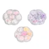 Decoraciones de arte de gel de uñas Formas múltiples 3 cajas Sparky Colorful Cómodo Lentejuelas personalizadas de larga duración para uso en el hogar
