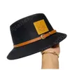 Loewees beanie designer toppkvalitet hatt hink hattar breda gräl hattar fast färg bokstav sunhats mode trend resor buckethats temperament