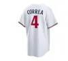 2023 Maillot personnalisé Byron Buxton Luis Arraez Jose Miranda Carlos Correa Max Kepler Gary Sanchez Gio Urshela Nick Gordon Jorge Polanco Miguel Sano Sonny Grey Baseball