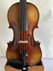 Master 4/4 Violin Stradi model 1PC flamed maple back spruce top hand made K3139