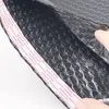 50pcs Bubble Offid Work Self Self Black Foil Bubble Mailer do opakowania podarunkowego Washined Poly Mailer Wedding Wedding Bag Offes SDC IQELR