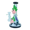 Nice glass bongs Hookah/Bleary Eyed Beastie 3D Painted Beaker Water Pipe