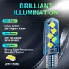 Novo 10pcs 12V T10 3030 10SMD LED Auto Bulbo interior Branco LED LATE LABELA BULBAS LIBLEIRA LICER