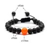 STRAND 7 kleuren 10 mm natuursteen 8 mm lava kralen armbanden DIY Essentiële oliediffuser gevlochten Boeddha yoga sieraden vrouwen