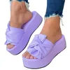 Gai Heels Fashion Buty dla kobiet platformowe Sandały Letnie obuwie Kapcie Sandalias Mujer 230414 Gai