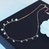 المعلقات Ventfille S925 Sterling Silver Fashion Netclace Necklace Female Endam