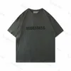 Męskie koszulki ESS 2023 Męskie T koszulki Projektanci Essent-shirty grube bawełniane wersja letnia moda