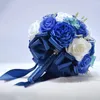 Hochzeit Blumen Mode Blumenstrauß liefert Handblume D716 Seidenimitation Braut