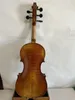 5 Strings 4/4 violin solid flamed maple back spruce top hand carved K2986