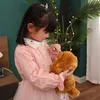 ぬいぐるみ人形高品質のかわいいふわふわの動物チョウドッグぬいぐるみおもちゃ素敵なペット子犬人形あなたの小さな女の子の男の子の誕生日プレゼント231114