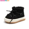 Stiefel Babystiefel Winter Warm Plüsch Gummisohle Kleinkind Kinder Turnschuhe Säuglingsschuhe Mode Vielseitig Kleine Jungen Mädchen Stiefel 231115