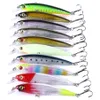 Fishing Hooks 10PCS Lot Minnow 8g 13g 14g 26g Lure Floating HardBait Pesca Tackle Jerkbait Swimbait Sinking Wobbler Artificial Bait 231115