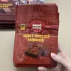 mylar blomma förpackningspåsar brownie bites choklad fudge 600 mg california 35g ätbara paket förpackning plastpåse tom ätbar 231 kjcmc