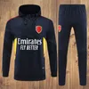 Langarm-Fußball-Trainingsanzüge für Kinder, Trainingsjacke, Mantel, 23 24 G.JESUS Arsen Gunners WHITEOUT VIOLENCE WHITE THOMAS PEPE SAKA TIERNEY SMITH 2023 2024 Kapuzenpullover-Set