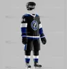 Tampa Bay Steven Stamkos Kavramları Jersey Brayden Point Nikita Kucherov Victor Hedman Andrei Vasilevskiy Mikhail Sergachev Victor Hedman Tanner Jeannot Formaları