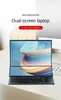 10870h16 polegadas Notebook de tela dupla Core I7 de 10 gerações para jogos de escritório de negócios Laptop de classe on-line