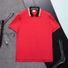 Summer Mens Stylist Polo T-shirt Golf Polos for Men Clothes Short Sleeve Fashion Casual Lapel Letter Print T-Shirt Loose Tops