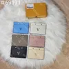 Genuine Leather Card Holder Designer Wallet For Women Classic Letter Print Credit Cards Wallets Coin Purse Fashion Lady Cardholder