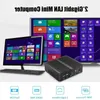 Freeshipping intel celeron J2900 2LAN mini pc with 20GHz support Windows 10 Win 8 Win 7 linux Computer Minipc Kujsl