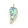 Pendant Necklaces DoreenBeads Abalone Shell Pendants Zinc Alloy(Lead Nickel Safe) Silver Color Half Moon Multicolor Necklace 5.4cm X 2.4cm