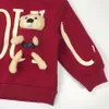 Marke Baby Trainingsanzug Herbst zweiteiliges Set Kleinkind Designerkleidung Größe 90-150 Pocket Doll Bear Kinder Kapuzenpullover und Hose 15. Nov