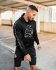 Herren Hoodies Sweatshirts Herren Herbst Stringer Bodybuilding Hoodies Herren Fitnessstudios Kleidung Sweatshirt Langarm Sportbekleidung Fitness Pullover Schweiß J231115