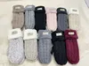 Mittens moda feminina luvas torção flores lã malha luvas dupla engrossar mais veludo dedo cheio cashmere quente condução luvas macias ganhar