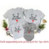 Passende Familien-Outfits „Frohe Weihnachten“, Familien-Shirts, Familien-Weihnachts-T-Shirts, Papa, Mama und ich, T-Shirt, passende Weihnachts-Familien-Druckkleidung 231114