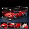 Julpresent 1394pcs Red Sports Car SP3 Car Model Boy Building Block Toy Racing Car Building Block Set Compatible Education Toys for Kids Gif HKD231115