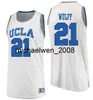 Mich28 UCLA Bruins College basketbalshirt 4 Norman Powell 5 Kevon Looney 14 Zach LaVine 21 Holiday 31 Miller 32 Walton op maat gestikt