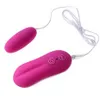 Vibratorer afrodisia 10 lägen kula vibrator multi-hastighet vibrerande äggmassager kraft trådbundna fjärrkontrollleksaker för kvinnor 23115