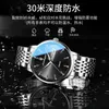 Horloges Luxe quartz horloge Nieuwe stijl horloge Automatische machines voor heren High-end zakelijk Dubbele kalender Waterdicht Lichtgevend
