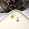 Pendientes WTLTC Delicado Gota Pequeño Corazón Para Mujeres Minimalista Pequeño Amor Post Pendientes Colgantes Diarios Joyería