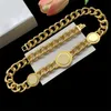 Designer Luxury Necklace Men Gold Necklaces Women Choker Pendant Trend Designers Jewelry Gift Wedding Party Collier With Box