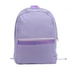 Sac à dos Seersucker petits sacs à dos voyage grande capacité sacs de livre mignon rayure Mini stockage pour femmes enfants sac d'école