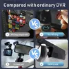 DVRs de carro 4K HD 2160P Carro DVR Plug and Play Dash Cam UHD Câmera Gravador de vídeo para Porsche Cayenne Macan Panamera 911 918 DashCam sem fio Q231115