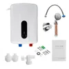 Livraison gratuite 5500W 220V Mini chauffe-eau électriques chauffe-eau électrique instantané douche sûre chauffe-eau électriques intelligents Askqp