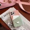 Fashion Designer Phone Case for IPhone 14 13 12 11 Pro Max 14plus 14proamx Crozzling Leather Phonecase with Card Holder Bag Designers P Accesories Men