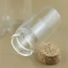 Storage Bottles 12 Pcs/lot 25 37 70mm 50ml Little Glass Jar Bottle Corks Spice Spicy Candy Containers Vial Stopper