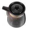 Garrafas de armazenamento molho de soja pote vinagre recipiente cozinha titular tempero jar cerâmica dispensador condimento cerâmica tempero decorativo requintado