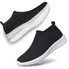 Dress Shoes Men s Spring Casual Sneaker Breathable Ultralight Slip On Mesh Sock Mouth Jogging Athletic Damping Big Size 40 48 231115