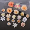 Haarspangen Seidenblumen Set Japan Kimono Pins Seitenclip Haarspangen Japanische süße Chrysantheme Braut Hochzeitsaccessoires