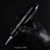 Tatueringsmaskin Professionell raket Tatuering Pen Rotary Tattoo Machine Gun Permanent Makeup Machine Space Aluminium Cartridge Tattoo Gun Equipment 231115