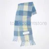 Scarf Designer Scarf Luxury Fashion for Woman Winter Upscale Fringed Male England Plaid Seahorse Hair Black Shawl Fashion Long Joker 17w2wl