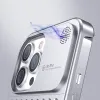 iPhone 15 Pro Max Cases Hollow Hollow Out Aluminium Alloy Vouge Phone Case for iPhone 15 14 13 12