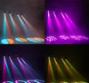 LED 8Colors 30W-fläckar Ljus DMX Stage Spot Moving 8/11-kanaler Mini LED Moving-Head Lighting för DJ Effect Lights Dance Disco