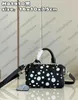 Nano Speedy 16 20 Väska X YK FACES Print Blomma Pumpor Boston Väskor Canvas Axelväska Kudde Handväska Designers Crossbody-väskor M81168 M81213 M46397 M46575 M46426